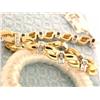 Image 3 : 14k Gold Bracelet with Diamonds