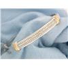 Image 1 : 14k Gold Diamond Bangle Bracelet