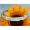 Image 2 : 14k Gold Diamond Bangle Bracelet