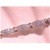 Image 1 : 14k Gold Bracelet with Diamonds