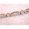 Image 2 : 14k Gold Bracelet with Diamonds