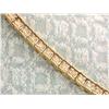 Image 1 : 14k Gold Bracelet with Diamonds