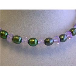 Pearls and Gems Necklace