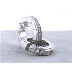 18k White Gold Diamond MAUBOUSSIN Earrings