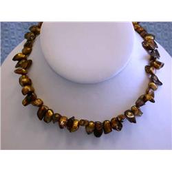 Dyed Fresh Water Pearl Necklace