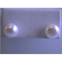 Pearl and Silver Earrings