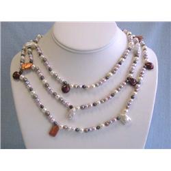 Pearl and Mother of Pearl Necklace