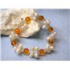 Image 2 : Fresh Water Pearl and Colored Gemstone Bracelet