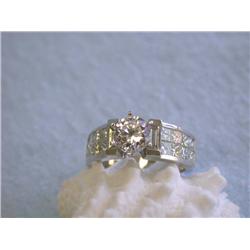 18k Gold Ring with Diamonds