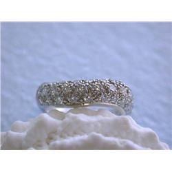 Platinum Ring with Diamonds