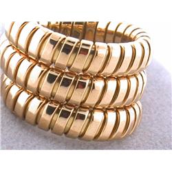 18k Yellow Gold Expandable Ring