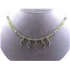 Image 1 : Silver Necklace with Peridot