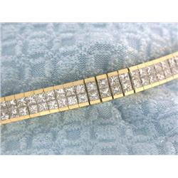 18k Gold Diamond Bracelet