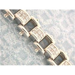 14k Gold Bracelet with Diamonds