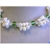 Image 1 : Fresh Water Pearl and Colored Gems Necklace