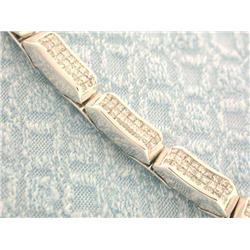 14k Gold Bracelet with Diamonds