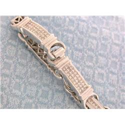 14k Gold Bracelet with Diamonds