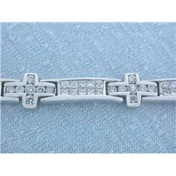 14k Gold Diamond Bracelet