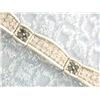 Image 1 : 14k Gold Bracelet with Diamonds