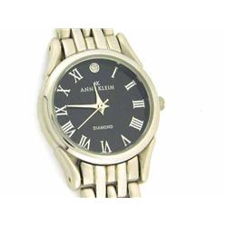 AK Anne Klein Diamond Collection Black Dial Women's watch #10/4639