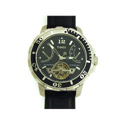 Timex Men's T2M513 Sport Luxury Automatic Black Strap Watch