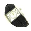 Image 4 : POLICE MENS WATCH DATE 10812J LEATHER BLACK SILVER TONE