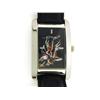 Image 1 : Ed Hardy Men's First Class Leather Strap Watch -