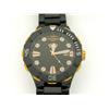 Image 1 : Oniss ON8040-MRG1 Men's Rose Gold Trim Sol Collection Black Ceramic Watch