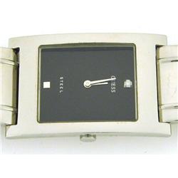 GUESS STEEL DIAMOND DIAL SILVER WATCH
