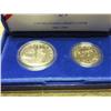 Image 1 : 1986 US LIBERTY 2 COIN SET