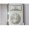 Image 1 : 2002 AMERICAN SILVER EAGLE NGC MS69