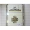 Image 1 : 1971 ROOSEVELT DIME NGC MS64