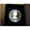 Image 2 : 1985 CANADA DOWNHILL SKIER $20 OLYMPIC PF SILVER