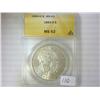 Image 1 : 1883-O MORGAN SILVER DOLLAR ANACS MS62