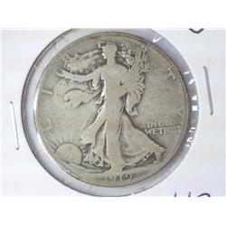 1919-S WALKING LIBERTY HALF DOLLAR