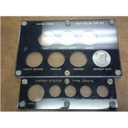 2 USED CAPITAL PLASTICS HOLDERS SEE DESCRIPTION