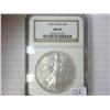 Image 1 : 1992 AMERICAN SILVER EAGLE NGC MS69