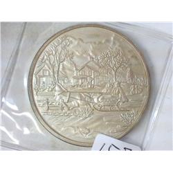1 TROY OZ .999 FINE SILVER ROUND