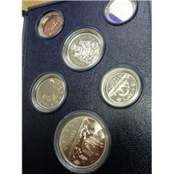 1981 CANADA SPECIMEN SET, MISSING 10 CENT
