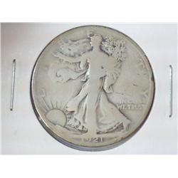 1921 WALKING LIBERTY HALF DOLLAR (KEY DATE)