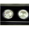 Image 1 : 2001 AMERICAN BUFFALO 2 COIN SET PF & UNC