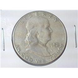 1952-S FRANKLIN HALF DOLLAR