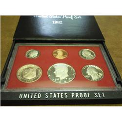 1982 US PROOF SET (WITH BOX)