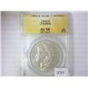Image 1 : 1903 MORGAN SILVER DOLLAR ANACS AU58 CLEANED
