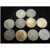 Image 1 : 10 ASSORTED INDIAN HEAD CENTS (AS SHOWN)