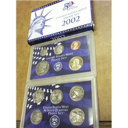 2002 US PROOF SET (WITH BOX)