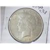 Image 1 : ERROR 1925 PEACE SILVER DOLLAR WITH SLIGHT CLIP