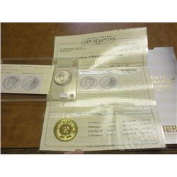 1924-P PEACE SILVER DOLLAR ICR MS65/65