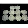 10 ASSORTED LIBERTY "V" NICKELS ALL (VERY GOOD)
