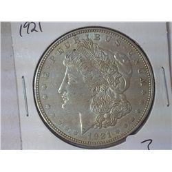 1921 MORGAN SILVER DOLLAR